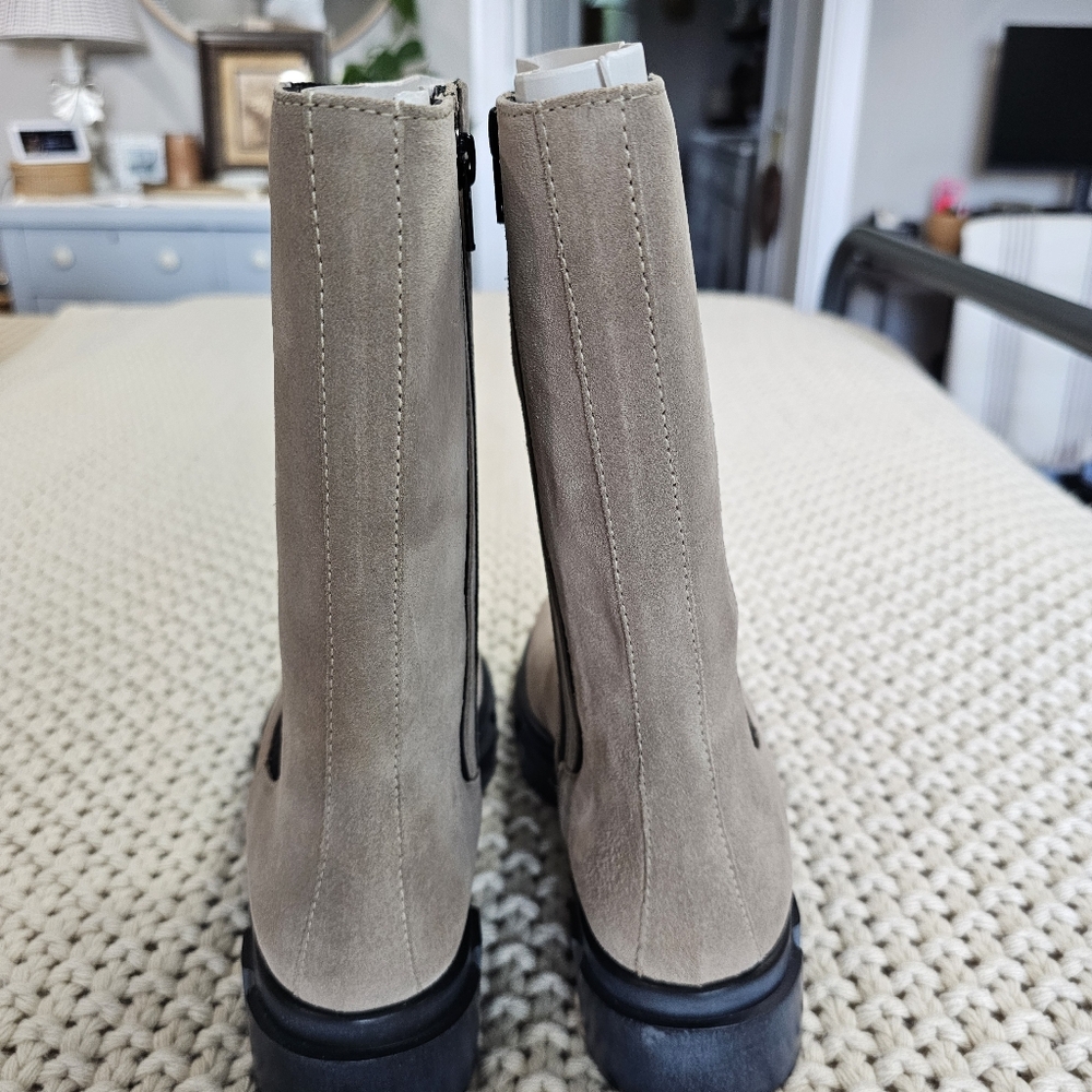 Free People Brooks Lug Chelsea Boots. Size 39 - US 9, NIB - Picture 8 of 16